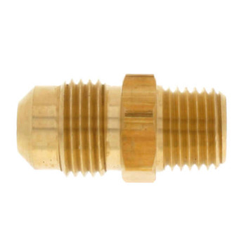 AMC 704048-0604 Brass Propane Adapter Fitting 3/8" Flare x 1/4" MPT