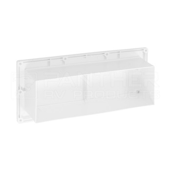 Dexter V2111-13 Exterior Wall Vent for RV Range Hood - Polar White