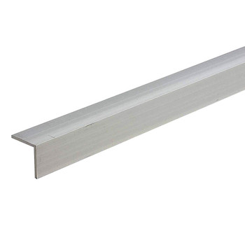 Extruded Aluminum Trim Angle 3/4" x 3/4" x 8' - 0.062" Thick