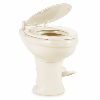 Dometic™ Sealand 320 RV Bathroom Toilet - Porcelain - Foot Flush - Bone