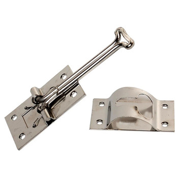 RV Designer E224 Entry Door Holder - Stainless Steel - 4 Inch