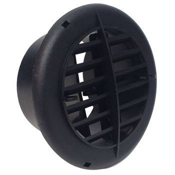 AP Products A10-3353VP Round Air & Heat Furnace Vent 4" - Black
