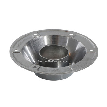 AP Products 013-1119 Round Surface Mount Pedestal Base - Chrome