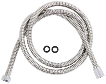 Camco 43716 Replacement Flexible Showerhead Hose 60" - Chrome