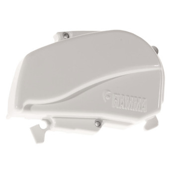 Fiamma® 98673-198 OEM F80s RV Awning R/H Outer End Cap - White