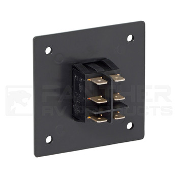Fiamma 98655-950 OEM Awning Motor Control Switch with Plate - Back View