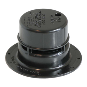 キャプテンスタッグ Weather Master Breathe Dome II Master Flow Roof Vent 144 NFA Static Dome Galvanized Steel