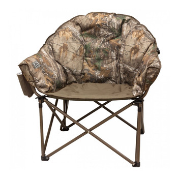 Kuma Outdoors 433-MB Lazy Bear Cushioned Camping Chair - Realtree