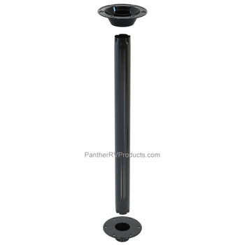 AP Products 013-2231 RV Table Pedestal Set - Black Finish