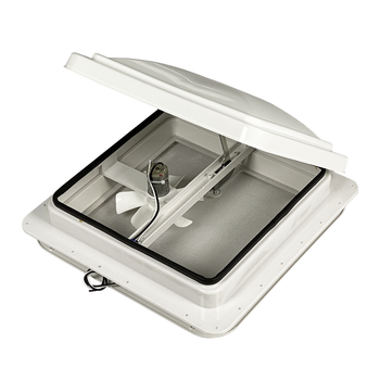 Superior RV VK100M Powered RV Bathroom Roof Vent - White