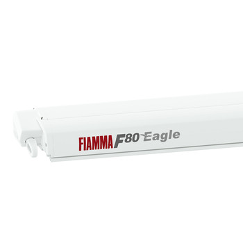 Fiamma® 07830Q01R Manual F80 Eagle 66 Case Awning (6'6") - White Case