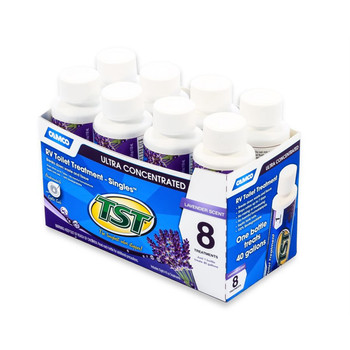 Camco 41551 TST RV Toilet Treatment - (8) 4 oz. Bottles - Lavender Scent