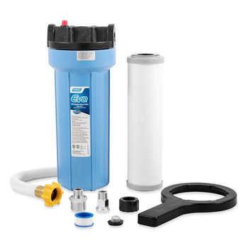 Camco TastePURE RV Water Filter - Reduces Bad Taste, Odor, Chlorine and  More - 2-Pack, Blue (40045) 
