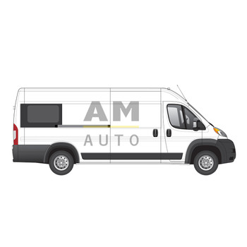 AM Auto PB07-RS3XL RAM ProMaster Passenger's Side Back Bonded Window