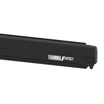 Fiamma 06759B01R F45S Awning 3.5m (11'6") - Deep Black Case - Royal Grey Fabric