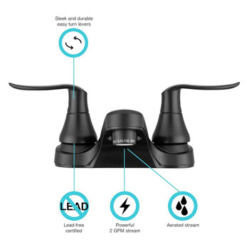 Dura Faucet Dusch-/Badarmatur Für Wohnmobile – Mit Umsteller In Gebürstetem Satin-Nickel, Einfache 2-Loch-Montage