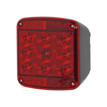 Kaper II L03-0066 LED Oval Sport Trailer Tail Light - 8-1/2