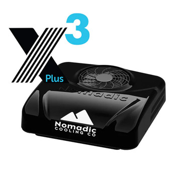 Nomadic Cooling X3 Plus 12V 11,830 BTU Camper Van Air Conditioner - Black
