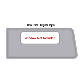 Flarespace SPW144-DS Mercedes Sprinter 144" W.B. Driver Side Vehicle Flare Kit - Regular w/ Window Cut-Out