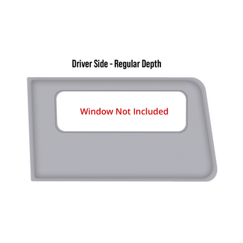 Flarespace SPW170-DS Mercedes Sprinter 170" W.B. Driver Side Vehicle Flare Kit - Regular w/ Window Cut-Out
