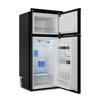 Vitrifrigo DP2600iD (DP260iBD3-DO-F) RV Electric Refrigerator/Freezer DC Only - 8.1 CF - Black