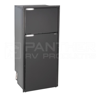 Vitrifrigo DP2600iD (DP260iBD3-DO-F) RV Electric Refrigerator/Freezer DC Only - 8.1 CF - Black