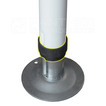 Rieco Titan 56534-4 Truck Camper Electric Jack Urethane Grease Retainers - 4 Pack