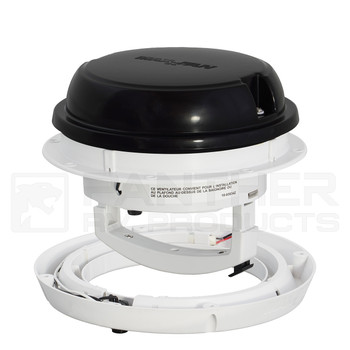 MaxxAir 00-03810B MaxxFan Dome Plus with LED Light - Black