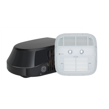 GE® GRCS13XHHB High-Efficiency R32 RV Air Conditioner 13.5k / 15A - Black w/ RGRMN1A Manual ADB Kit