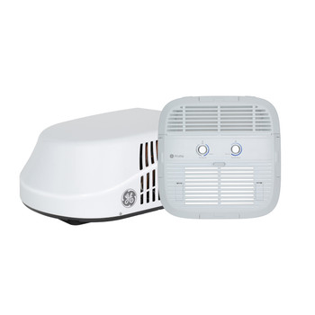 GE® GRCS13XHHW High-Efficiency R32 RV Air Conditioner 13.5k / 15A - Black w/ RGRMN1A Manual ADB Kit