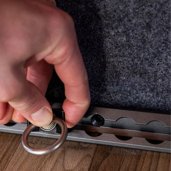 VanEssential LTC48GR Corner L-Track, Charcoal Gray - 48" - 2 Pack