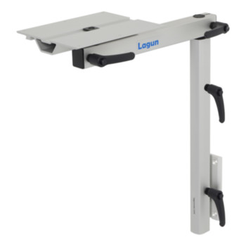 Lagun LAG-578 Double Handle Adjustable Right Hand Dining Table Leg System w/ Bolt Kit - Standard Height