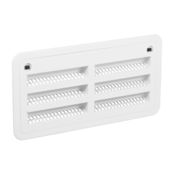 Star D RV Refrigerator Vent and Access Door - White
