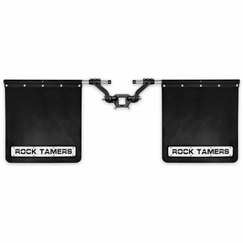 Rock Tamers RT00108 Mudflap System - 2" Drawbars