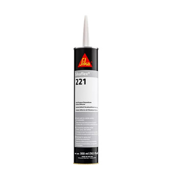 SikaFlex® -221 Multi-purpose Sealant - 10.1 fl.oz. - Aluminum/Grey