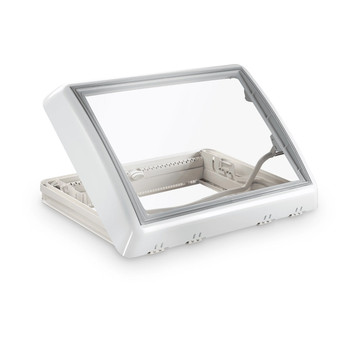 Dometic™ 9104120353 Midi Heki Manual Skylight Window w/ Lever - Cream