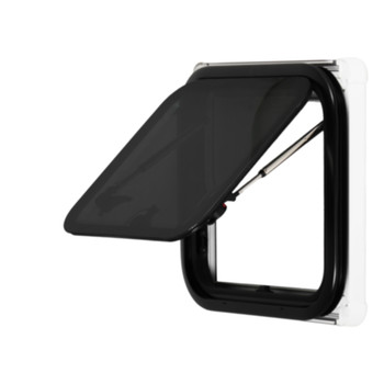 NomadicArk ACR-450400-AB Universal Double-Pane Slim Acrylic Window - White