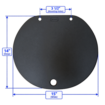 Board RV Dometic CE2000 Round Sink Non-Glass Unbreakable Replacement Cover