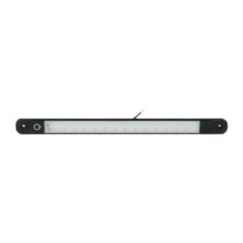 Kaper II L23-0253-NW-16-BLK Low Profile LED Dimmable Light Strip - 16" - 3000K - Black