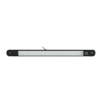 Kaper II L23-0253-NW-16-BLK Low Profile LED Dimmable Light Strip - 16" - 3000K - Black