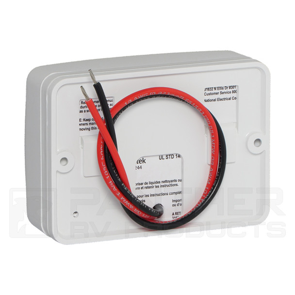 Safe-T-Alert 20-441-P-WT Mini Propane Leak Detector/Alarm - Back