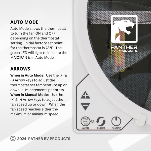 MaxxAir 00-05100k RV & Van MaxxFan® Deluxe Roof Vent - White