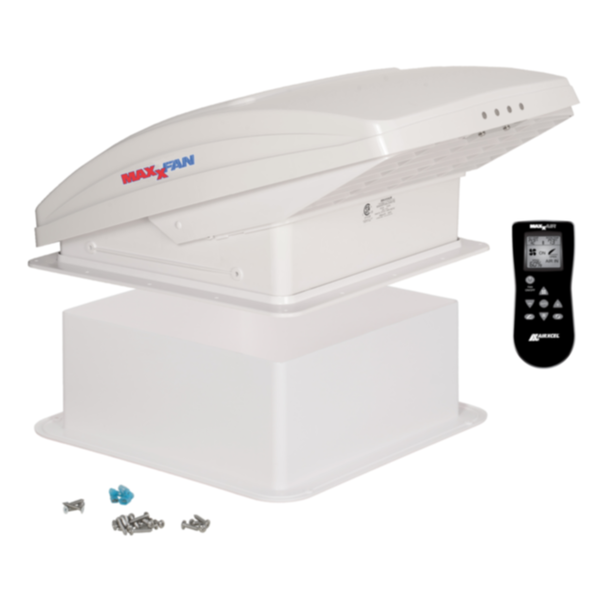 MaxxAir 00-07000k RV & Van MaxxFan® Deluxe Roof Vent - White