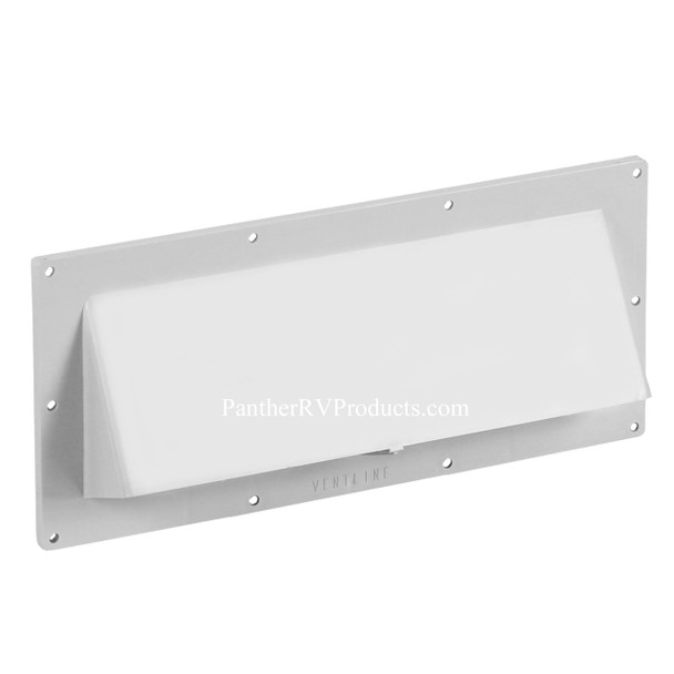 Ventline V2111-13 Exterior Wall Vent for RV Range Hood - Polar White