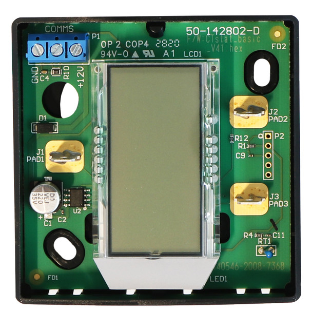 Dometic 3316250.712 Single Zone CT Thermostat (Cool/Furnace) - Black