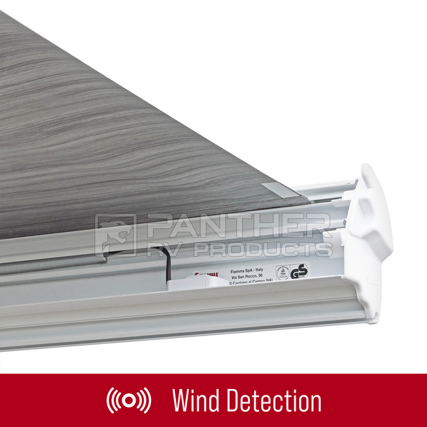 Fiamma® 08541C01R Electric F65 Eagle Case Awning 4.0m (13'9") - Black Case