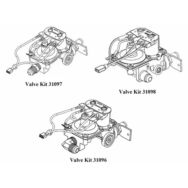 Dometic™ Atwood 31098 OEM Hydro Flame Furnace Gas Valve