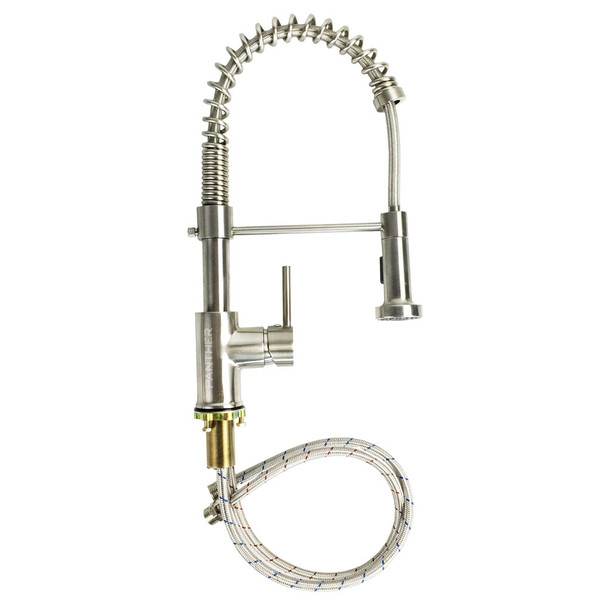 Dehco DH235057 Restaurant-Style RV Coil Spring Pull-Down Faucet