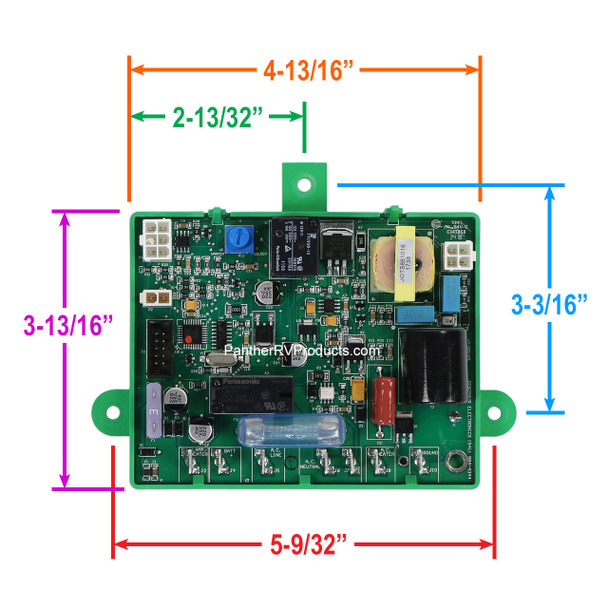 Dinosaur Elect. 3850712.01 Aftermarket Dometic Refrigerator Main Power Control Board