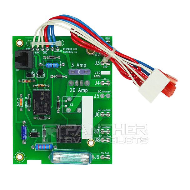 Dinosaur Elect. 618661 Aftermarket Norcold Refrigerator 2-Way Power Supply Board